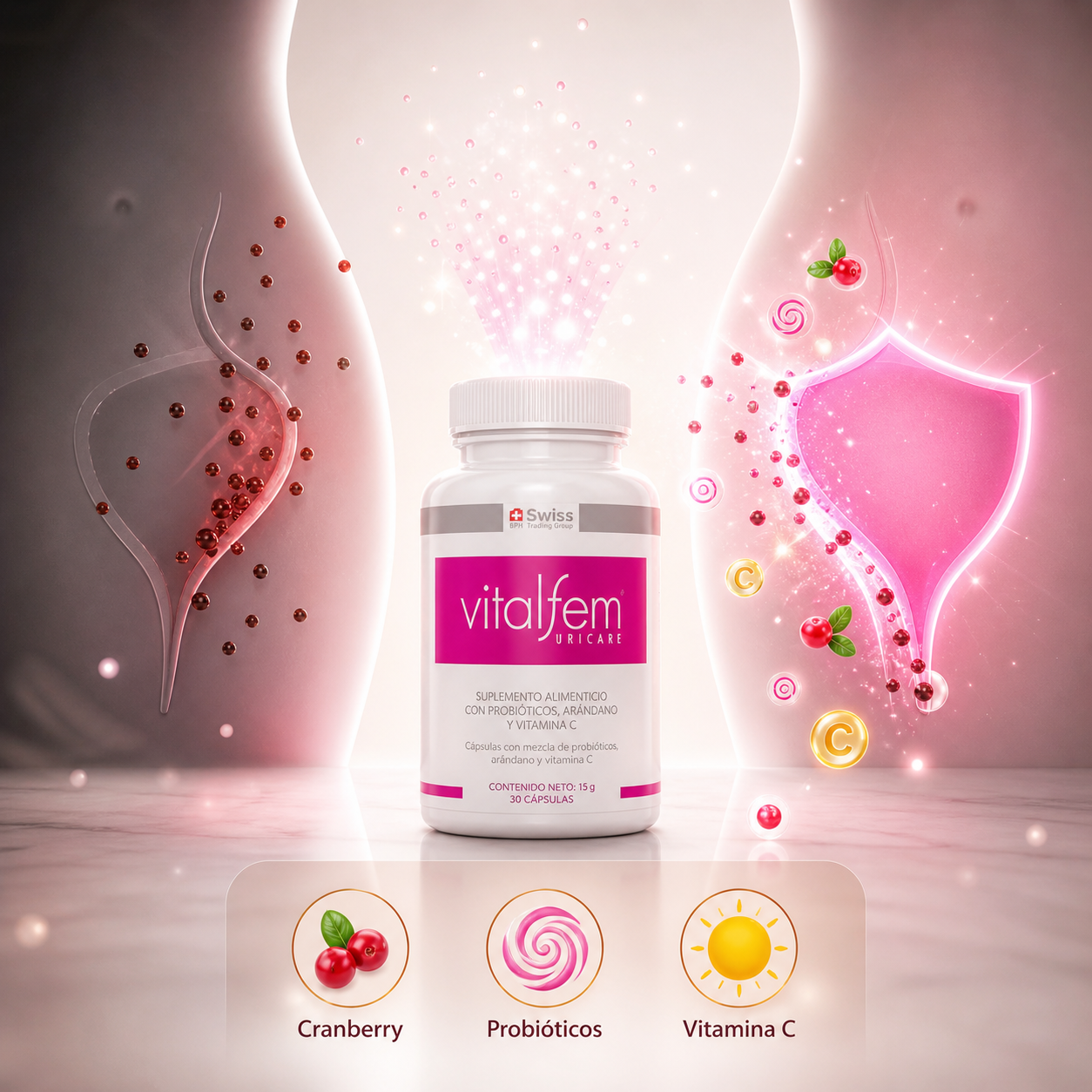 Vitalfem Uricare Salud Urinaria Femenina