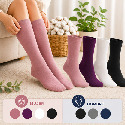 Medias Premium Confort Total™ – Pack x12 Sin Costura y Sin Presión