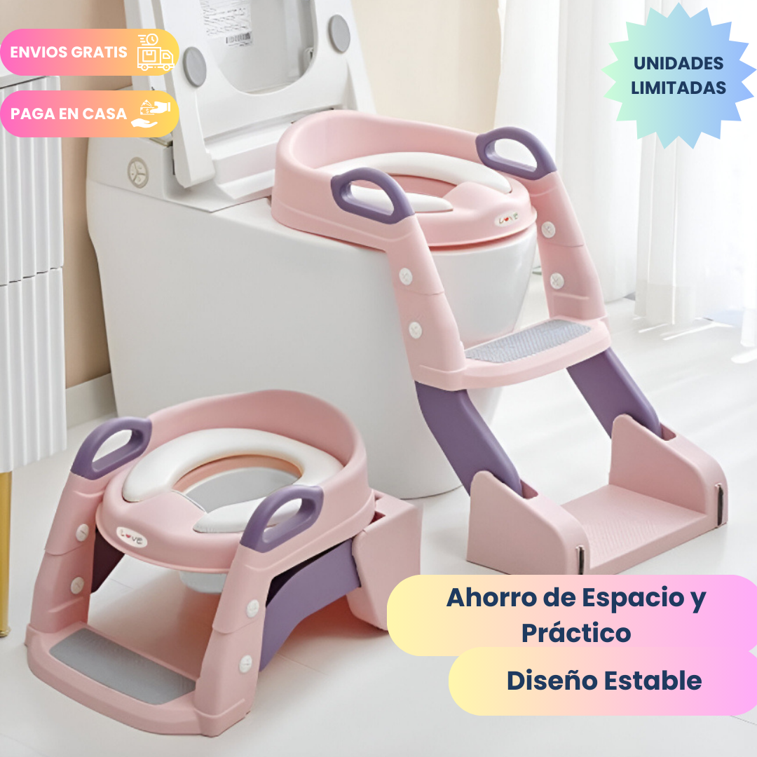 Asiento Adaptador de Inodoro para niños