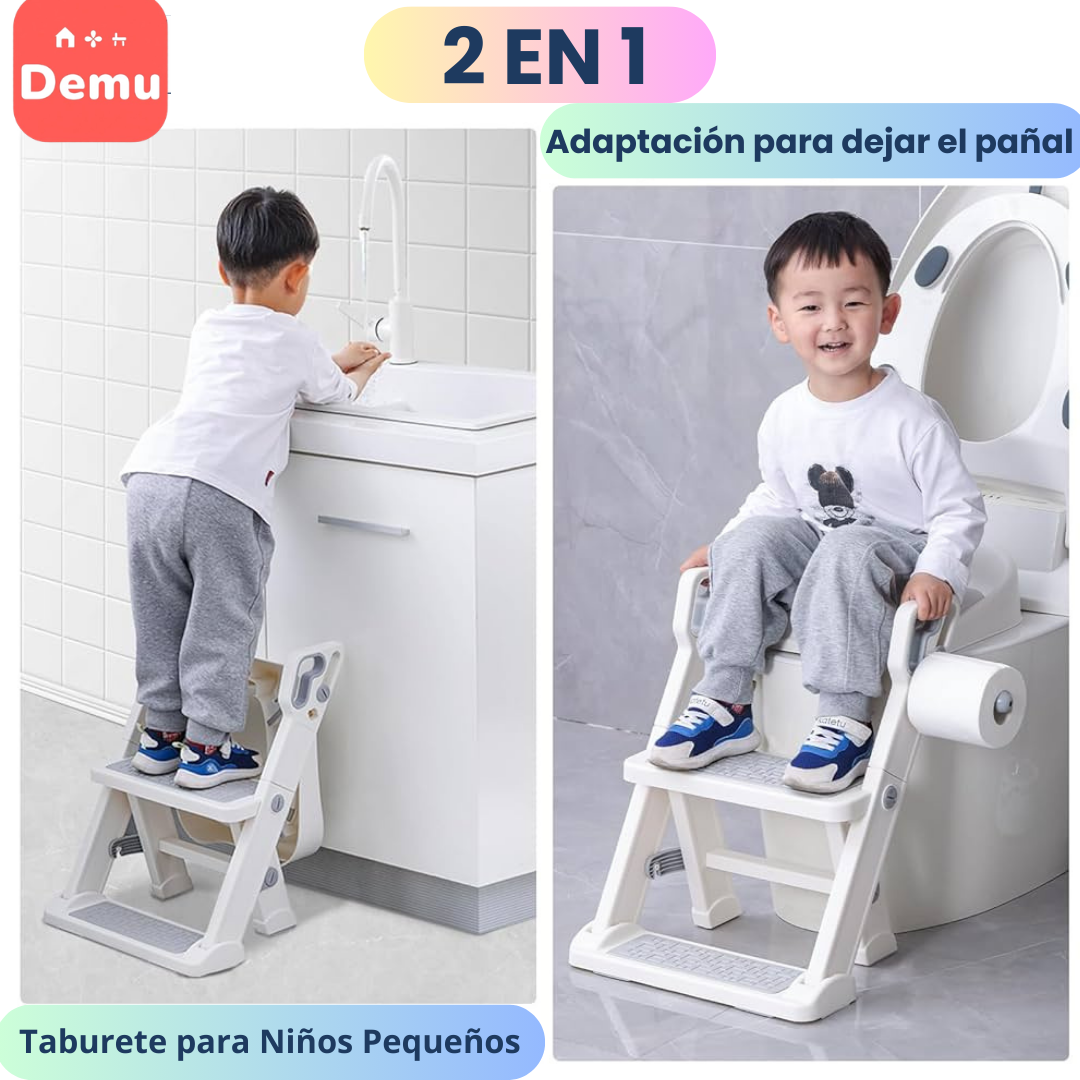 Asiento Adaptador de Inodoro para niños