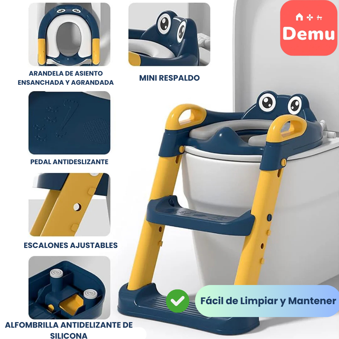 Asiento Adaptador de Inodoro para niños